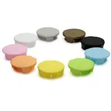 SD 원터치 바퀴먹이캡 (One-touch cap) - 1팩 250ea 옐로우