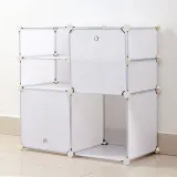 DIY 심플리 화이트 협탁 (70x70cm) 침실 서랍테이블