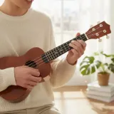 백양나무 소프라노 우쿨렐레 브라운 어린이우쿨렐레 취미악기