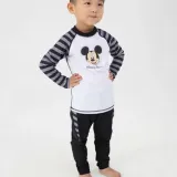 미키마우스 남아 수영복 상의 하의 세트 래쉬가드 2P