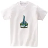 길단 반팔티 아시아핏 USA핏 랜드마크 the Burj Khalifa AI 이미지 모든색상 전사이즈