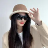 마이 뽀글이 버킷햇 벙거지 털모자