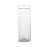 퀸글라스 이중 유리컵(300ml) 내열 유리잔