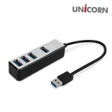 4 포트 usb usb 3.0 포트 고속 무전원 확장 데스크탑 노트북 장치
