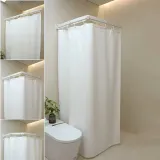 접이식 욕실 붕수 샤워커튼(100-120cm)
