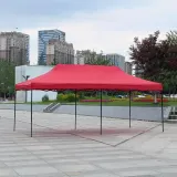 행사용 접이식 캐노피 천막(400x600cm) 레드