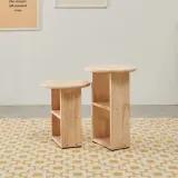 디포랙 고무나무 미니 다용도 테이블