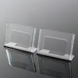 오피텍 아크릴 쇼케이스 2p(A8) (가로) 아크릴홍보판