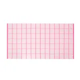 뽀송데이 30수 코튼 바스타월 70x140cm 체크 핑크