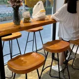 우드그레인 홈바 테이블+바 스툴(100cm*40cm*105cm)