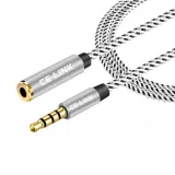 씨링크 3.5mm 형 4극 오디오 마이크 연장 케이블