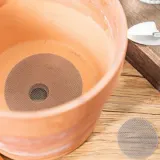 원형 화분 배수 거름망 5cm 50개입 바닥망사 식물깔망