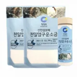 청정원 천일염 구운소금 가는 소금 굵은소금