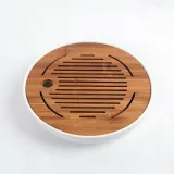 티앤차 다기트레이 차판(25.5cm) / 대나무차판