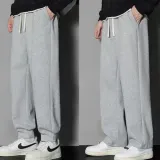 와이드 팬츠 조거 기모 바지 여성 겨울 츄리닝 일자 트레이닝 팬츠