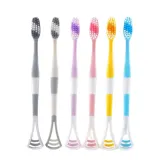 2in1 칫솔+혀클리너/ 구강관리/ 치아 혓바닥 양치