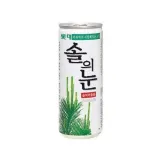 솔의눈 음료수 캔 음료 청량 음료 박스 세트