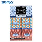 미니 맥시 6각 250매 크리넥스 미용 티슈