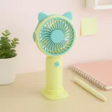 쿨팡 휴대용 선풍기 판촉 선물용 건전지 미니 손풍기