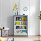 디포랙 4단 전면 책장 840