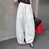 밴딩 와이드 팬츠 여름 벌룬 루즈핏 벌룬핏 시원한
