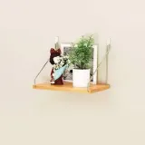 공간데코 벽선반 (30x15cm) (내추럴우드) 무타공선반