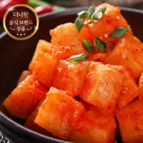 더나함 맛집쉐프 깍두기 아삭한 무김치 반찬김치 100% 국내산 3kg