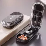 알약 소분 알약컷팅기 약가위 분쇄 약보관함 케이스