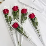 맘앤맘 싱글 조화 장미꽃 5송이