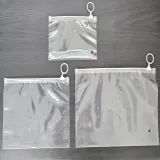슬라이드 투명 지퍼백 파우치 15x10cm 포장지