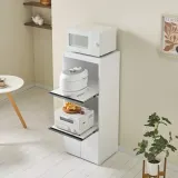 가구산책 틈새 렌지대 수납장 500 WP102