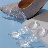접착식 실리콘 뒤꿈치 패드 쿠션 신발 뒤꿈치 보호대 푹신 통증