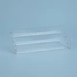 스탈리나 아크릴 3단 매니큐어 진열대 네일정리대