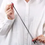 안경 길이조절 실리콘 스트랩 블랙 목걸이