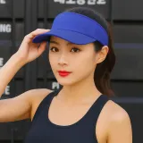 쿨링 메쉬 스포츠 썬캡(블루) 자외선차단 모자