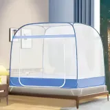 더촘촘 사각 원터치 침대모기장(120x200cm) 방충망