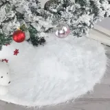 스노우 화이트 트리스커트 120cm 트리꾸미기 트리덮개