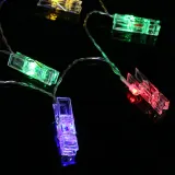 20구 LED 클립 집게 전구(3m) (컬러) 오너먼트 벽장식