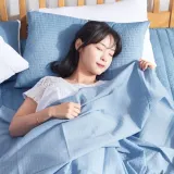 시어서커 홑이불/냉장고이불 여름 침대 얇은 봄이불