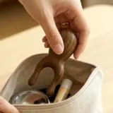 우드 지압기 휴대용 마사지기 손 발 안마기