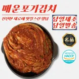 건채담 당일제조 매운 전라도 포기김치 1kg