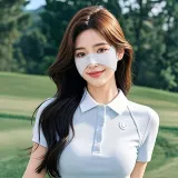 골프마스크 여름 쿨링 자외선차단 골프 햇빛가리개 나비 쿨링마스크