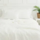 매직크린 한결 한지 사계절 스프레드 퀸Q세트 화이트