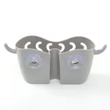 욕실 주방 수납정리 흡착식 선반 싱크대 수세미홀더