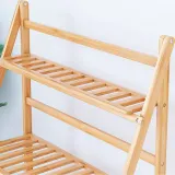가드닝 4단 대나무 화분진열대B (80cm)