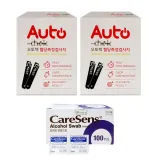 오토첵 혈당시험지 100매 + 솜100매