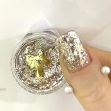 글리터네일 혼합 11종 네일아트재료 글 하트 별