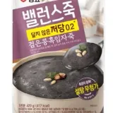 샘표 밸런스죽 검은콩흑임자죽 420g