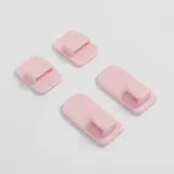 이지 접착식 리모컨 후크 걸이 2set 벽부착 후크