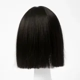 시크 칼단발 통가발(내추럴블랙)
